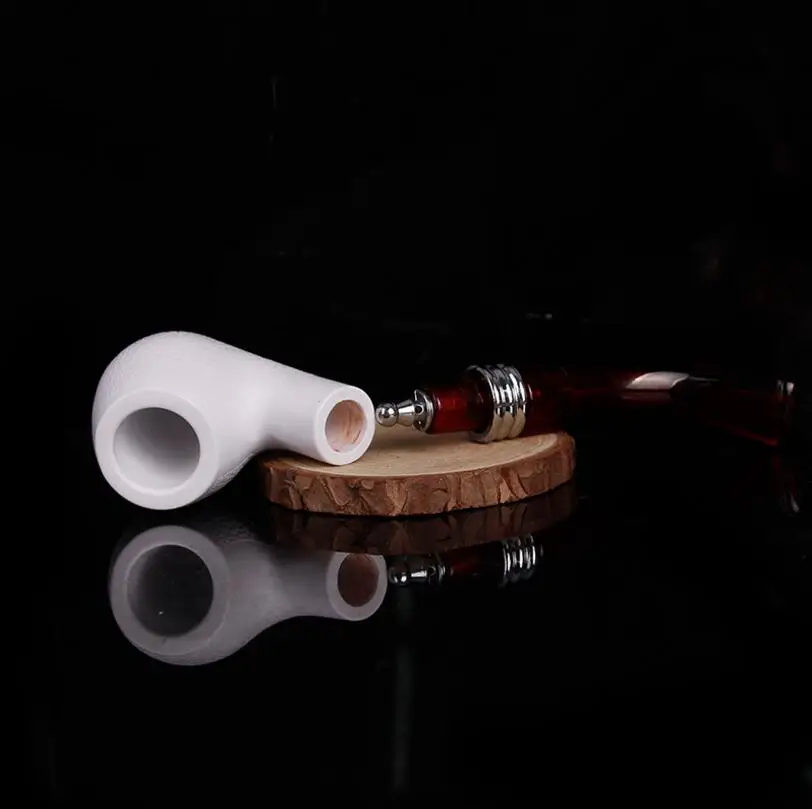 Tobacco Smoking Pipe Meerschaum Cigar Sepiolite Pipes As Gift for your Friend/Drop Shipping