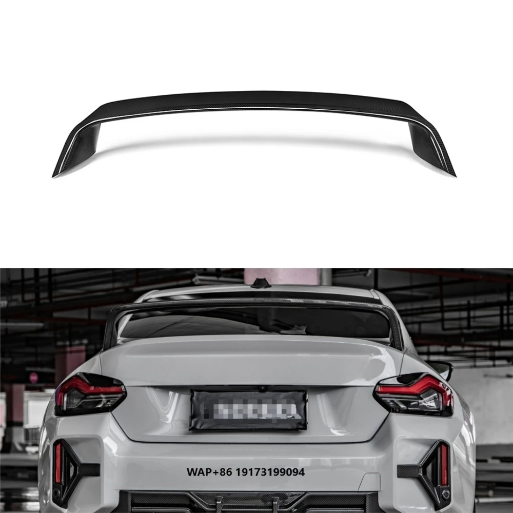 

G42 Spoiler Dry Carbon Fiber Rear Bumper Spoiler MP Style Wings for B-MW M2 G87 /2 Series G42 2022+ M2 G87 /2 Series G42