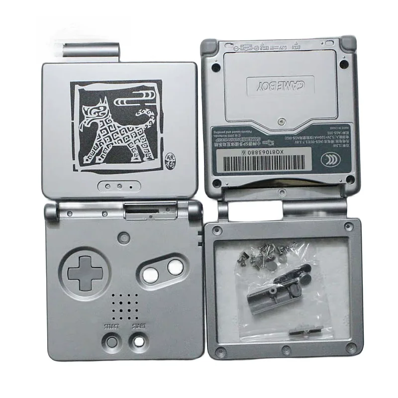 Nieuwe Limited Edition Thema Volledige Behuizing Shell Vervanging Voor Gameboy Vooruitgeschroefde Sp Console Voor Gba Sp Game Beschermhoes