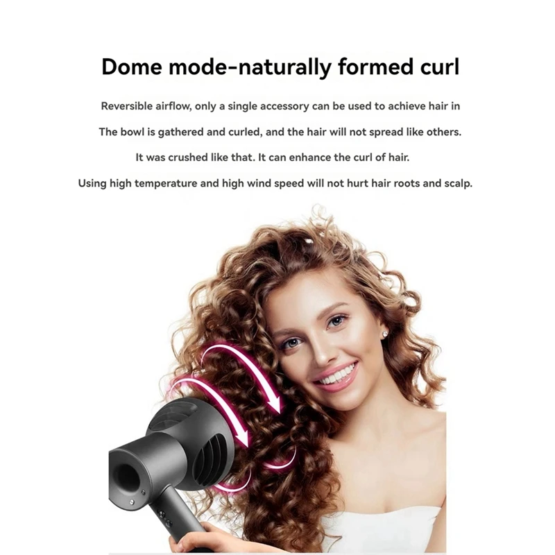 Diffuser Attachment For Dyson Hair Dryer HD16 Wave+Curl Dual Purpose Diffuser  2 In 1 Diffuser Nozzle Styling Tool