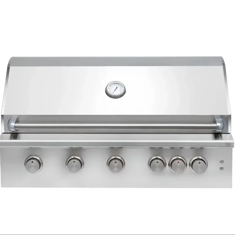 

Stainless Steel Commercial Gas Grill Large Outdoor Kitchen with Easy Cleaning