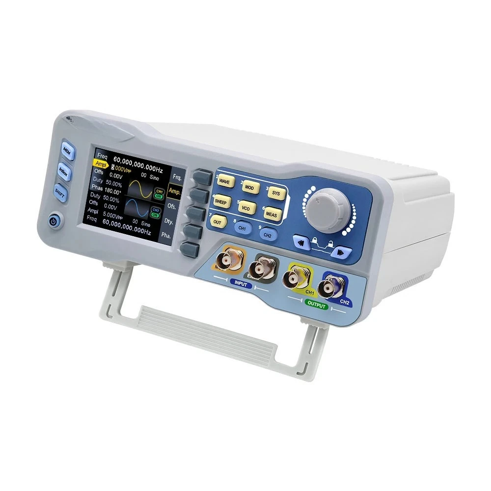 JDS8060 8080 Dual Channel Function Arbitrary Waveform Signal Generator Source 275MSa/s 14bits Frequency Meter 60M 80MHz