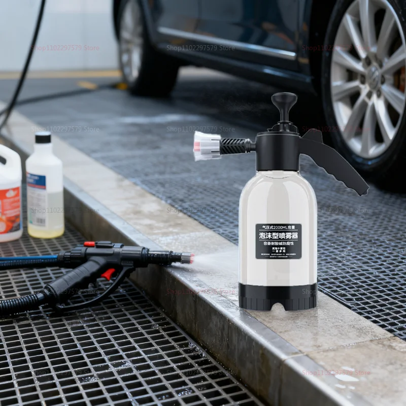 2L متعددة الوظائف مسقاة مع رغوة البخاخ للبستنة الحيوانات الأليفة الاستحمام غسيل السيارات أداة سقي المنزلية