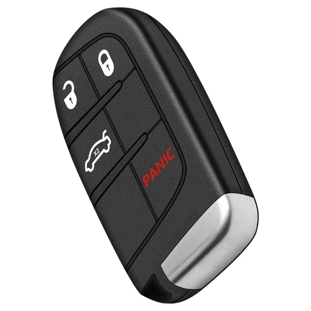 433MHz 4 Button Fob Remote Key with Battery for Dodge Journey 2015 2016 2017 2018 FCC ID: M3N-40821302 68051387AB