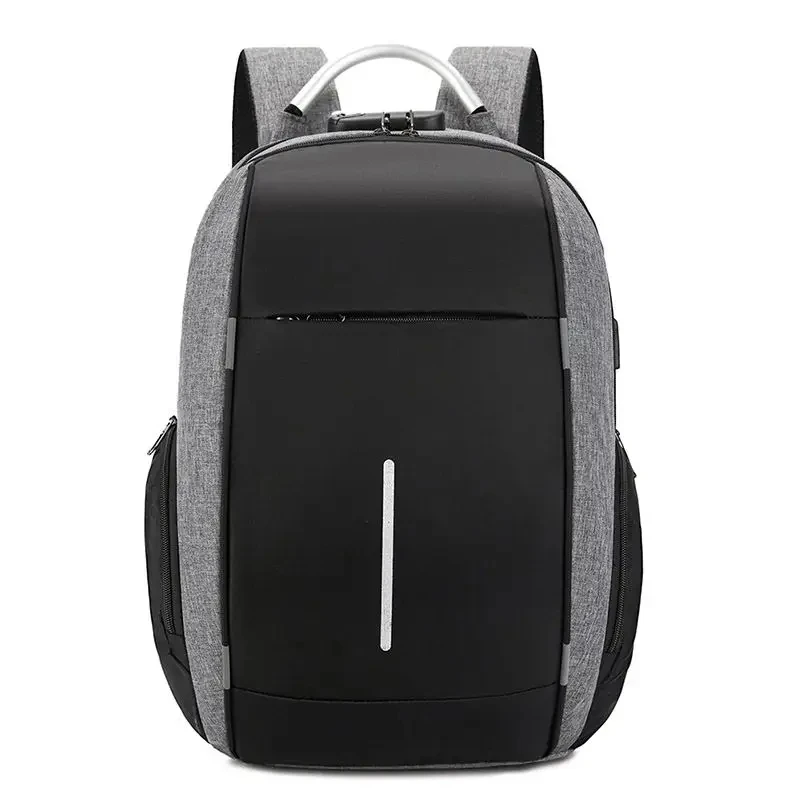 

Anti-Theft Computer Waterproof Backpack Men Business Bags Multifunction Travel Backpacks USB Charging 15 Inch Laptop Bag For Men