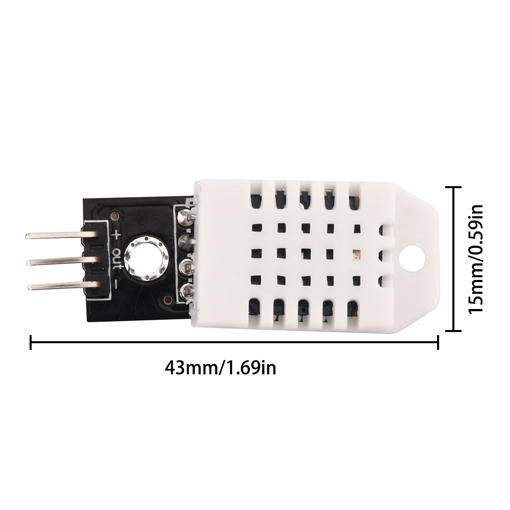 DHT22 Single Bus Digital Temperature Humidity Sensor Module  for Arduino Electronic Practice DIY Temp Humidity Monitor Sensor