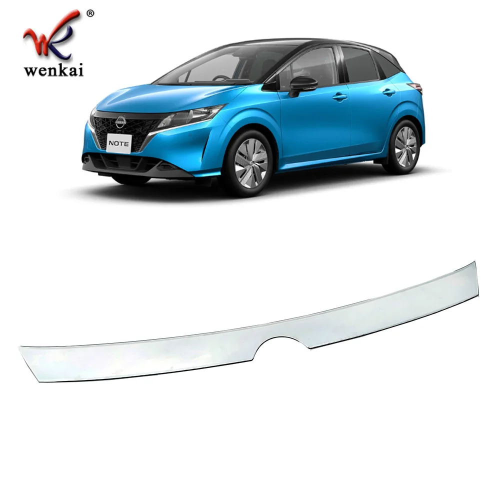 High Quality Stainless Steel Car Styling Chrome External Accessories Front Emblem Trim for Nissan Note E13 2021