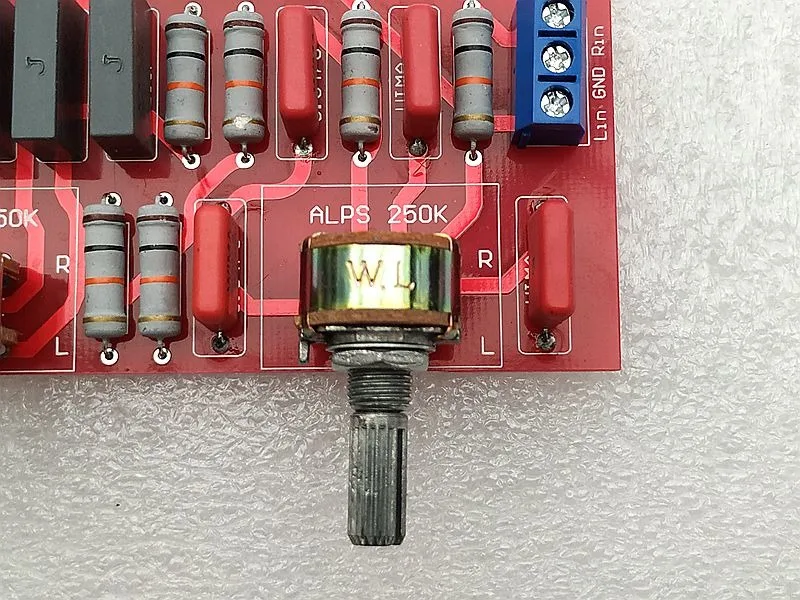 Fever Pre-stage Passive Attenuation Tone Board with High and Low Bass Passive Tone Control Circuit Hifi Finished Board