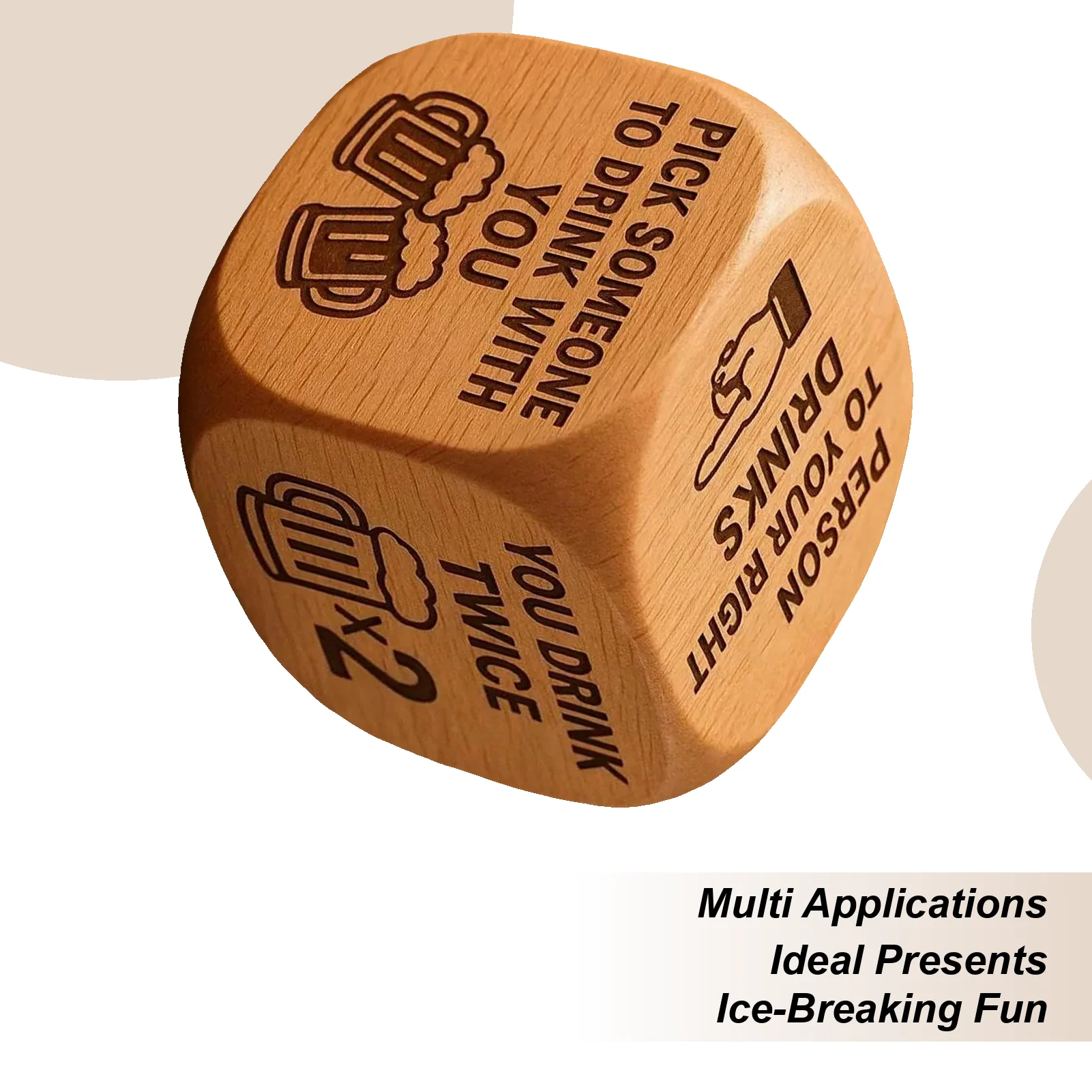 

Игры для питьевой вечеринки, сувениры для вечеринок, веселые мероприятия, деревянные игральные кости, настольная игра для питья для друзей, семейных пар, дома, социального характера