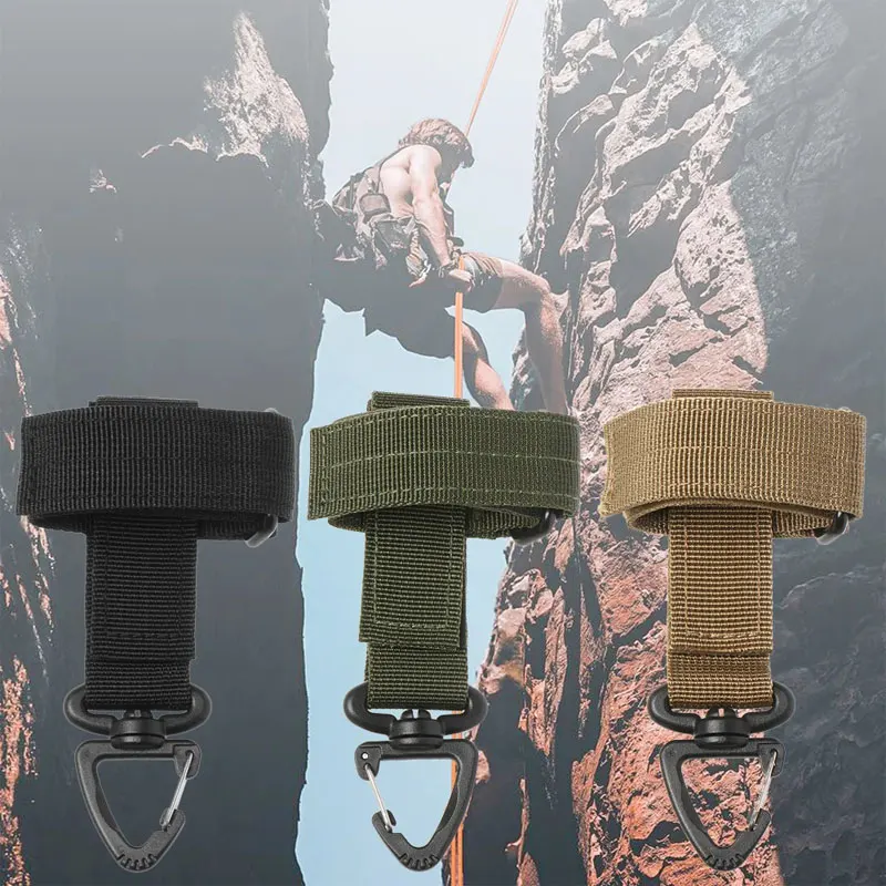 1pc Outdoor Sports Leisure Wear Belt Key Buckle Gloves Rope Quick Access Strap Buckle Scissors Buckle