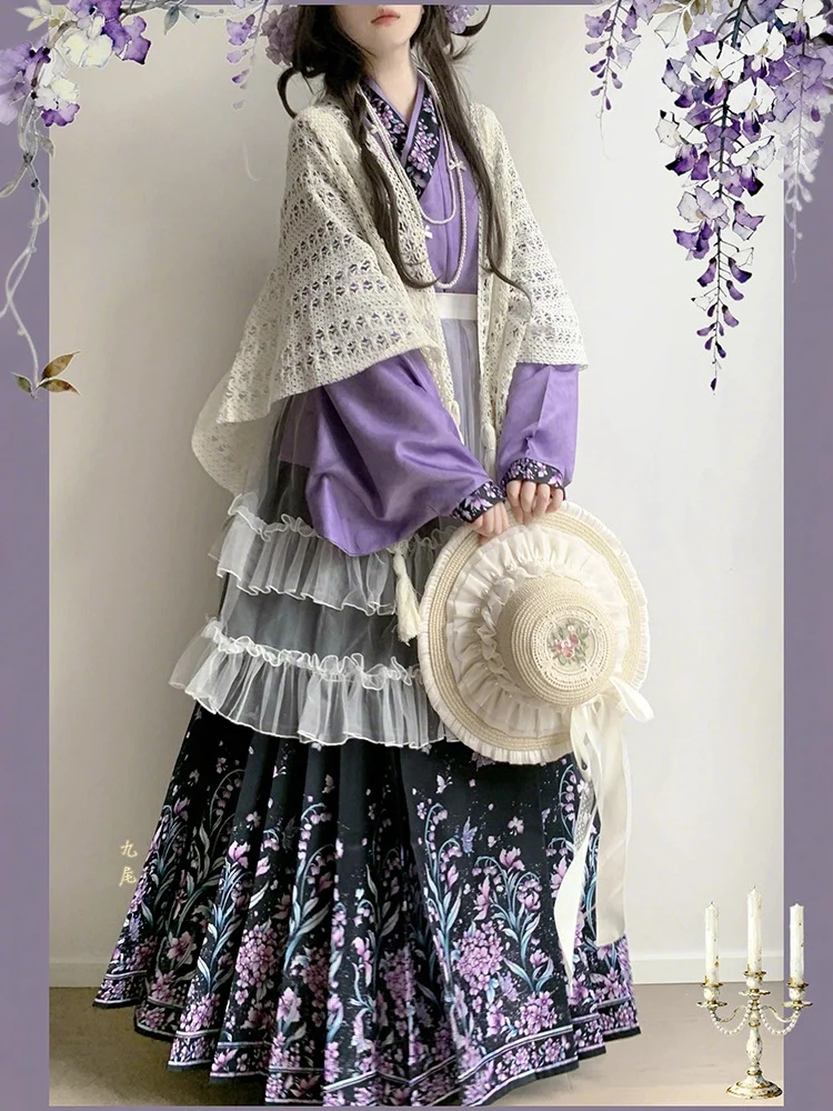 ensemble-hanfu-original-ameliore-de-la-dynas-ming-avec-jupe-faciale-paopao-sve-han-yang-zhong-ma-couvrir-le-poincon-d'epaule-ou