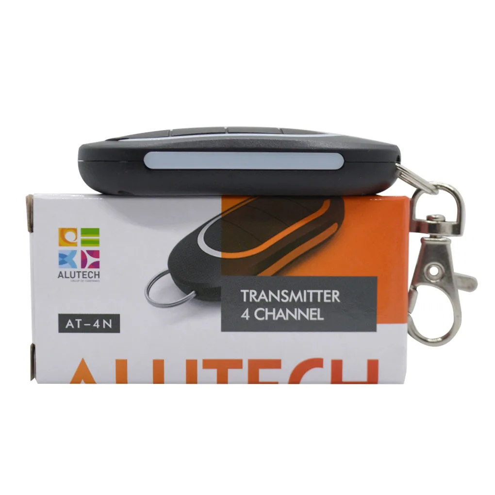 Alutech AR-1-500N For Alutech AT 4N Gate Barrier Door Opener Keychain433.92MHz Dynamic Code Garage Remote Control