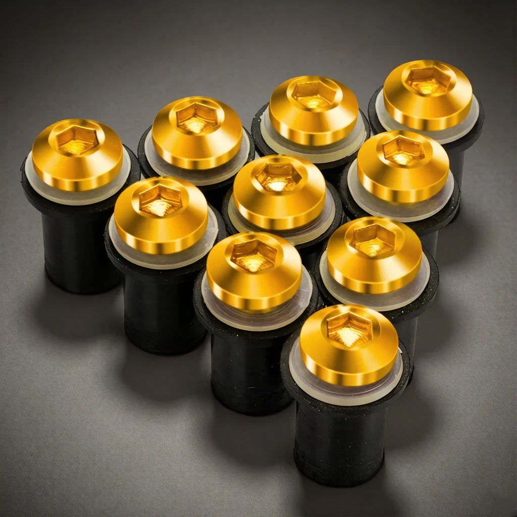 

10pcs For Honda CBR 1000rr 2006 2007 Yamaha MT-09 R1 R25 R6 R3 MT07 Windscreen Bolts Fairing Cowl Windshield Screws Mounting Kit