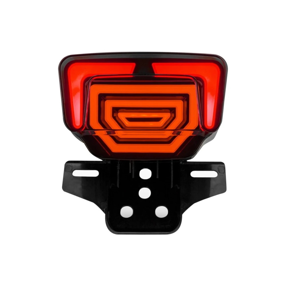 LED Tail Light Stop Turn Signal Direction for TMX155 CG125 with Scanning Dynamic Animation Breathing DRL