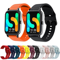 20mm 22mm Smart Watch Band For Haylou RS4 Plus/RS4/LS02 Silicone Replacement Bracelet For Haylou GST/RT2 Sport Watch Strap