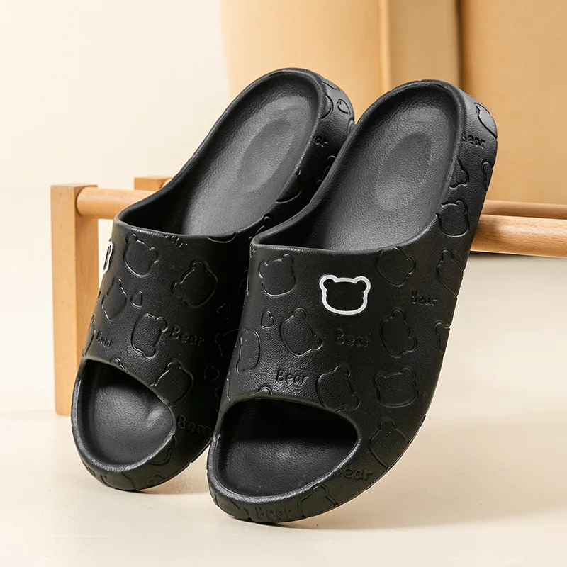 Zomer EVA-slippers voor dames en heren - Antislip badkamerslippers, zachte dikke zool paar sandalen voor binnen- en buitenkleding