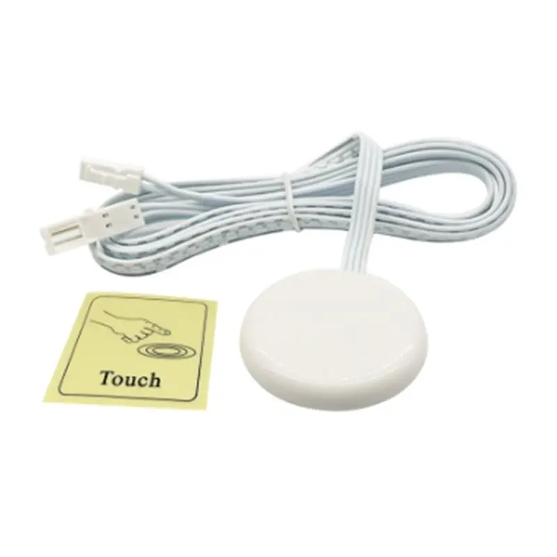 ABRU-4X Penetrable Wood Panel Wireless Touch Sensor LED Light Switch Hand Sweep Control Dimmable Touch Dimmer