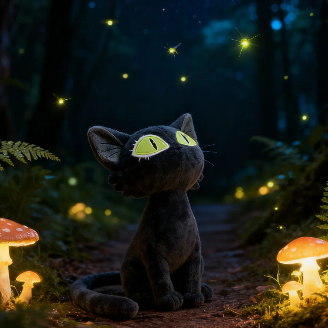 

23 см Daijin косплей плюшевый мультяшный кот плюшевые аниме Suzume маскировочная фигурка талисман черный кот подарки на день рождения и Рождество для детей фанатов