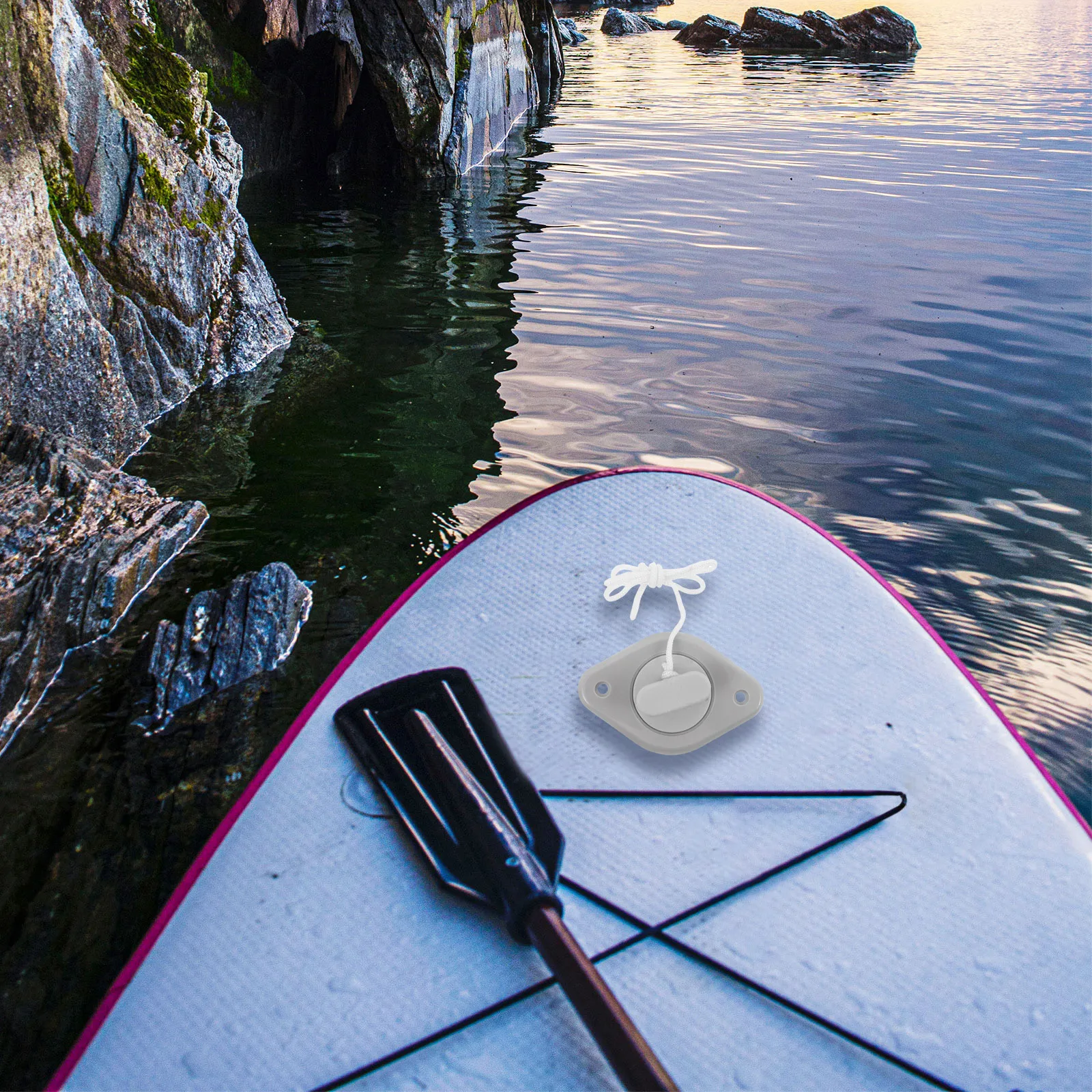 مقاوم للماء كاياك قابس التصريف بولي كلوريد الفينيل سكوبر صمام لقوارب قابلة للنفخ الزورق البحرية سطح السفينة استنزاف ثقب إصلاح استبدال أجزاء