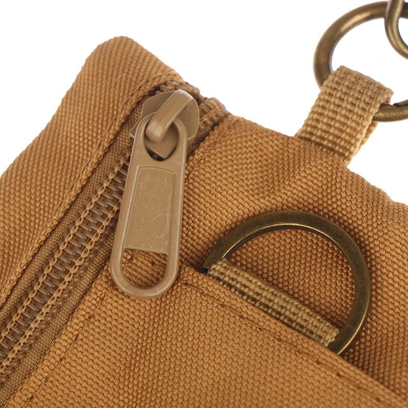Mini Casual Halsband-Münzbörse Kartenhalter Reißverschlusstasche für Männer und Frauen Schlüsseltasche Kleine Tasche Kopfhörerhülle mit Lanyard – Detail 14