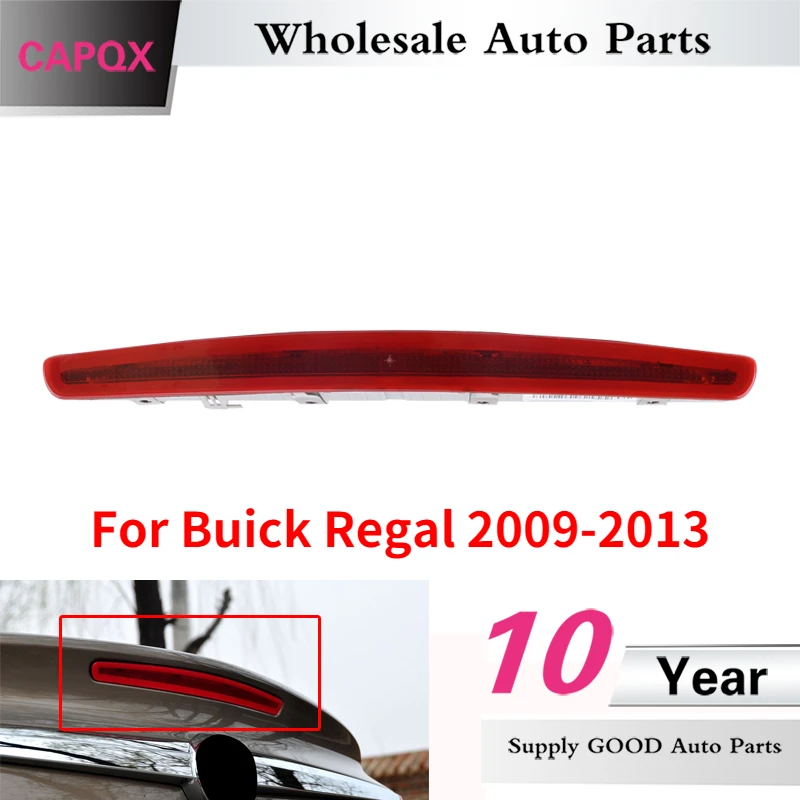 

CAPQX For Buick Regal 2009 2010 2011 2012 2013 Car Rear Additional Third Brake Light High Mount Stop Light Lamp