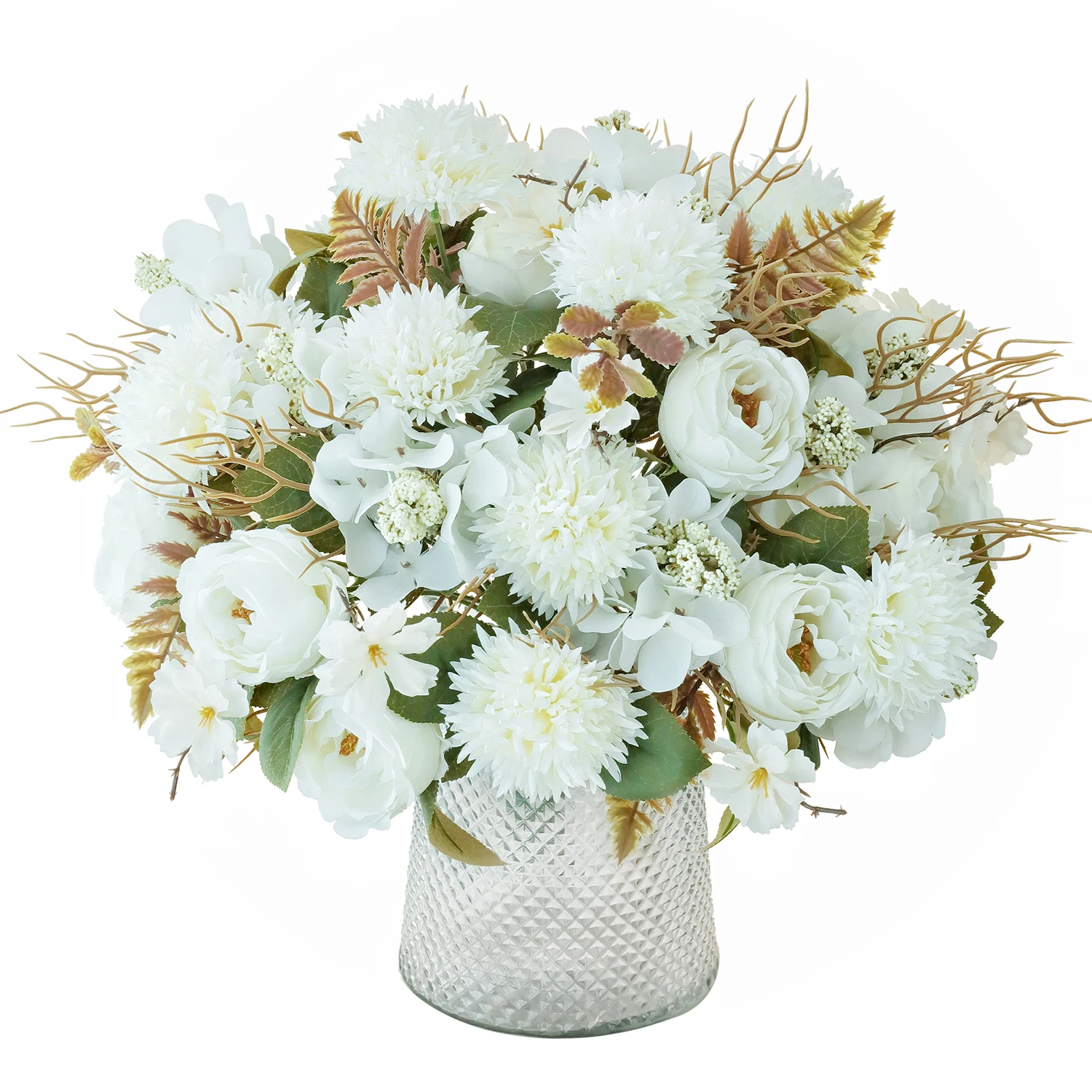 5 Stück Künstliche Rosenblumen für Festivals, Zuhause, Herbstdekoration, Hochzeit, Brautstrauß, Garten, Hof, Kunstseiden-Pfingstrosen, Vase, DIY-Geschenk – Detail 8