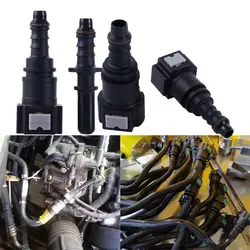 Parts 7.89-ID6 Quick Release Female Connector Auto Fuel Line Hose Coupler Car Fuel Line Connector Straight Connector