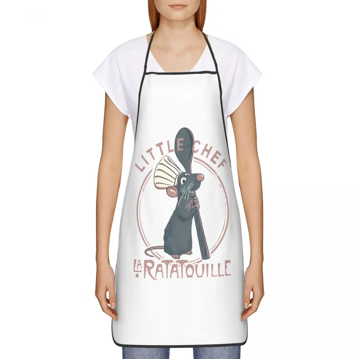 Funny Remy Aesthetic Apron Men Women Unisex Kitchen Chef Ratatouilles Tablier Cuisine for Cooking Baking Gardening