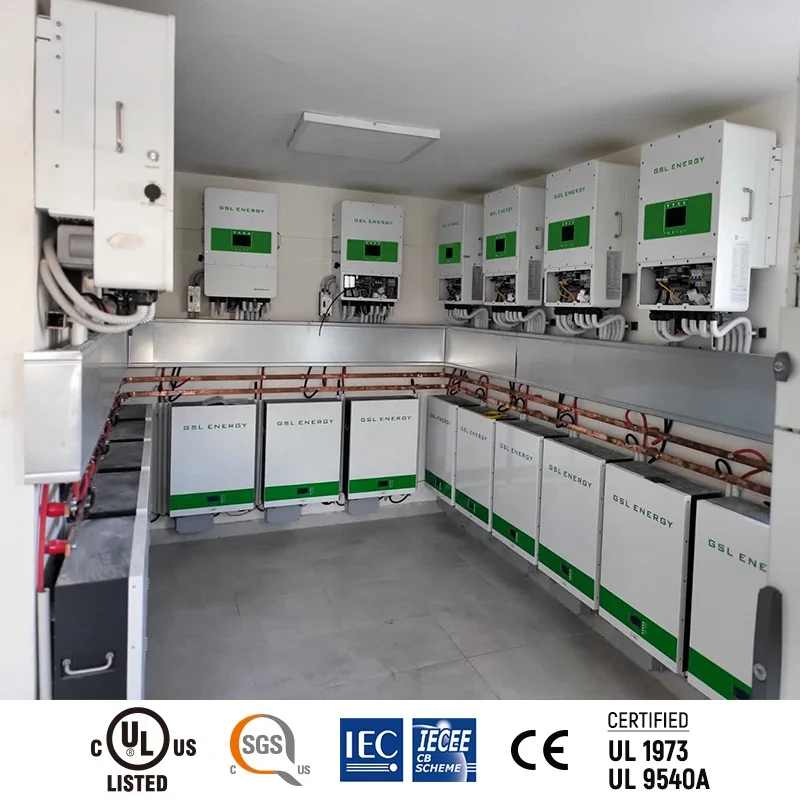 GSL ENERGY 48V 100AH/200AH/280AH Lithium Lifepo4 Battery Packs 15 Years Warranty CAN Communication for Solar Energy Storage