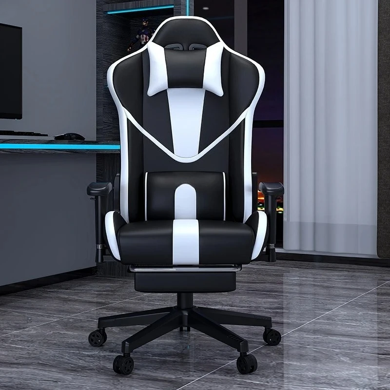 

Офисное кресло с поясничной поддержкой отдыха, дизайнерское игровое эргономичное офисное кресло на колесиках, удобная комната, ПК Silla Ergonomica, мебель для дома