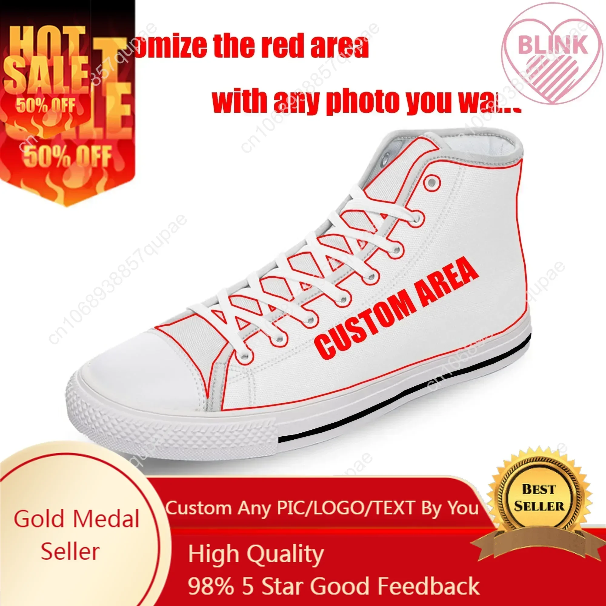 Scarpe da ginnastica alte basse personalizzate Uomo Donna Adolescente Sneaker in tela di alta qualità Stampa 3D Scarpe casual per coppia Scarpe personalizzate