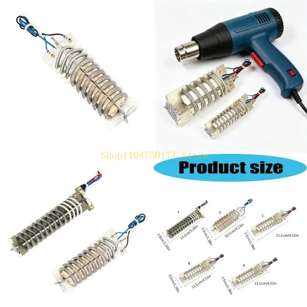 Industrial Strength Micas Insulated Heaters Cores For Various Heat Guns Models top sale