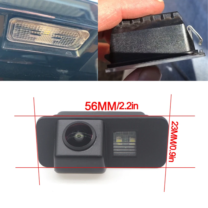 Car Rear View Camera CCD 1080P Backup Reverse Parking 140 Degree For Ford EcoSport MK2 2013~2018 For Ford S-Max MK1 2006~2014