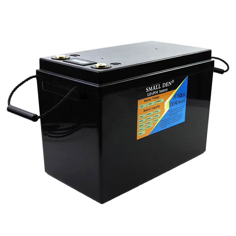 New 24V 100Ah 150Ah 35Ah Lifepo4 Battery Pack For 8S 25.6V 120Ah 200Ah RV Camping Golf Cart Off-Road Solar Wind+29.2V10A Charger