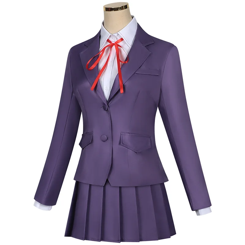 100 Girlfriends Who Really Love You Hanazono Hakari Cosplay Costume JK School Dress Uniform Wig Women Halloween Carnival Party