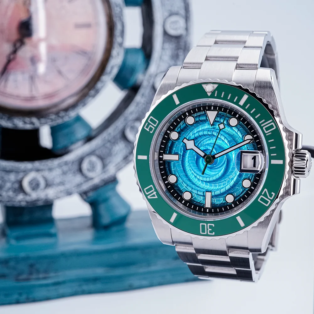 

ROKATIE 40mm NH35 automatic movement man watches Business Luminous automatic man watch Luxury Sapphire Crystal Watches for men