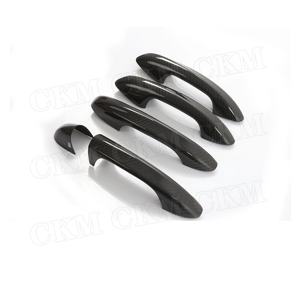 

Side Door Handle Trim Cover Stickers Car Body Kits For Benz A B C E GLA GLK CLA CLS Class W204 W176 W246 W218 W212 Carbon Fiber