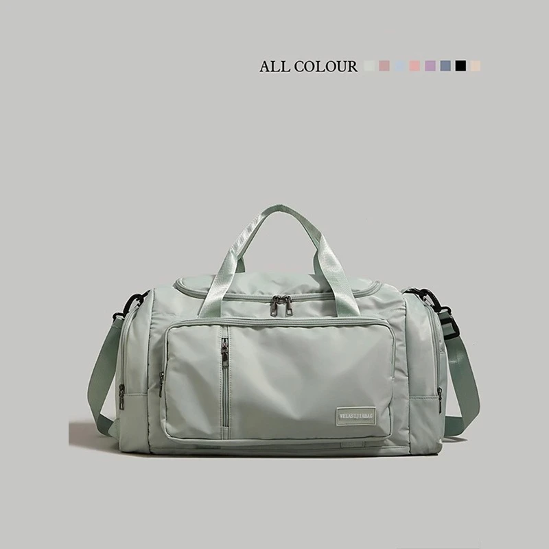 Large Capacity Travel Duffle Bag Waterproof Handbag for Gym Fitness Short Trip Daily Luggage Carry