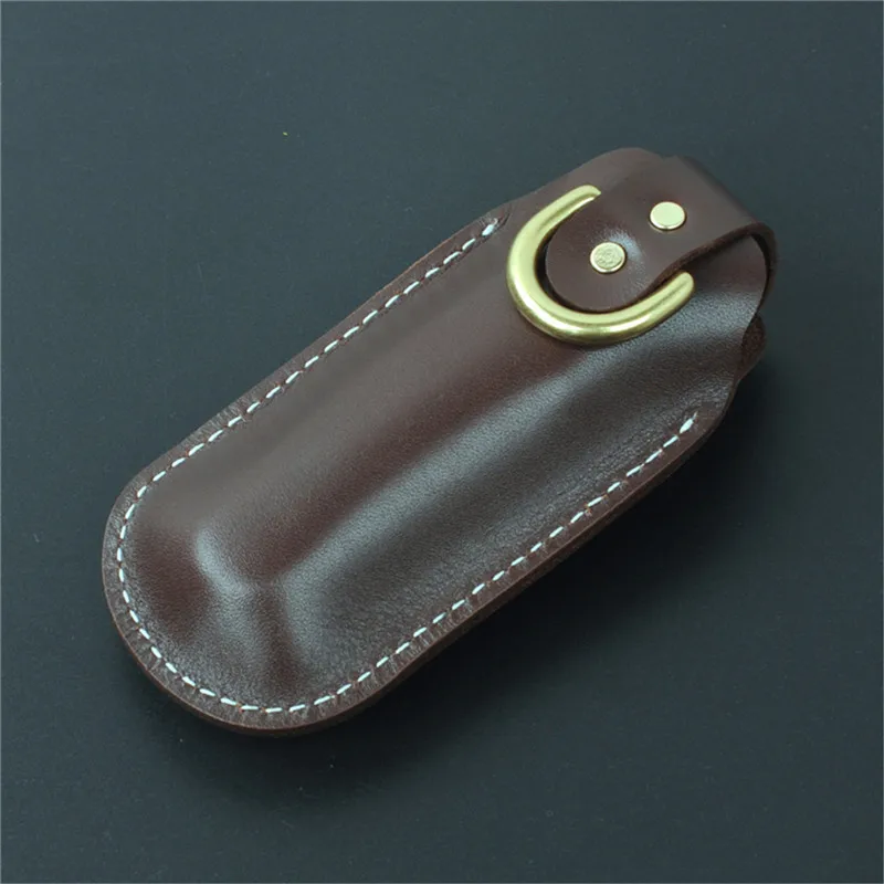 Genuine Leather storage Pouch Sleeve for 84/91 mm Victorinox Swiss Army Knife