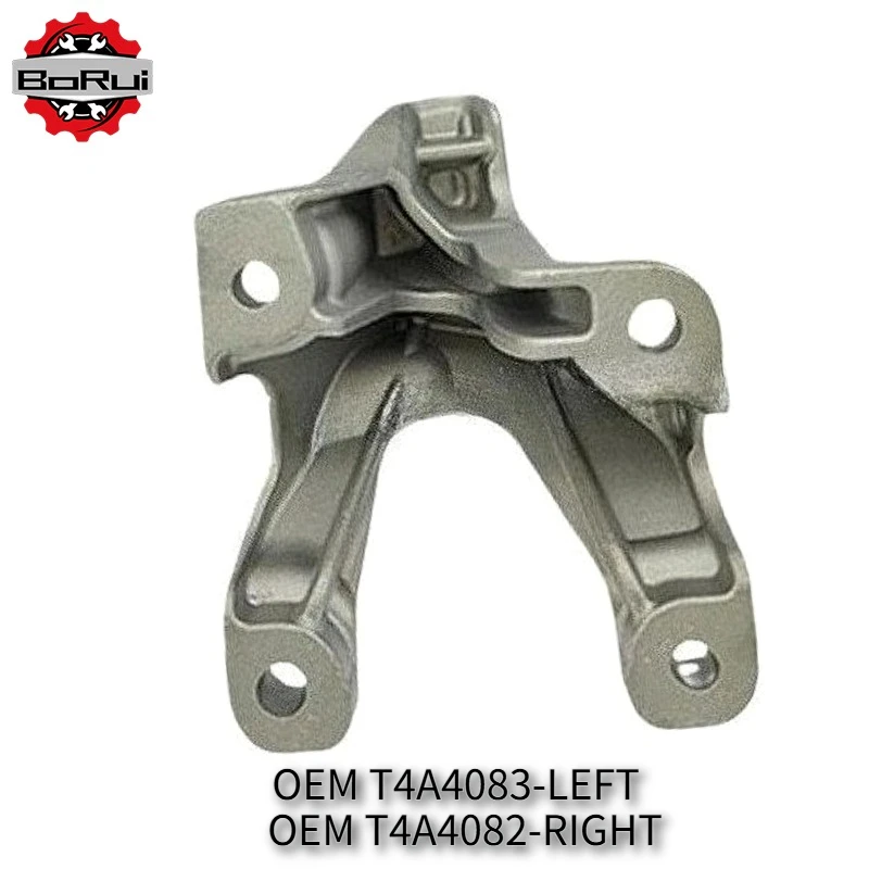 

OEM T4A4083 T4A4082 1 шт. левый/правый детали двигателя, автомобильный кронштейн, подходит для кронштейна двигателя Jaguar F-Pace 2017-