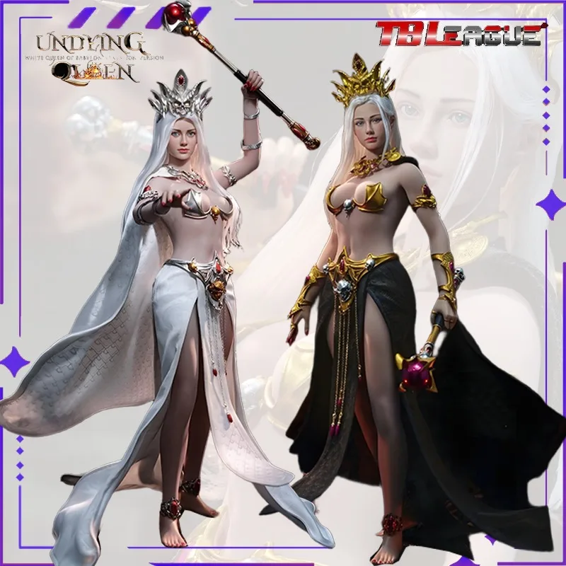 

TBLeague Original Character 1/6 Undead Queen White Movable Doll Doll Model Toy Collection Ornament Gift for Men and Women