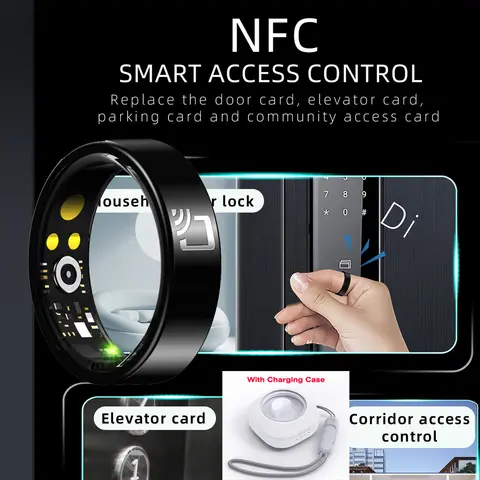 남녀공용 스마트 링, NFC 액세스 제어, 수면 모니터, 피트니스 트래커, IP68 방수, 카메라 제어, 스마트 핑거 링, NFC R20 Best5 남녀공용 스마트 링, NFC 액세스 제어, 수면 모니터, 피트니스 트래커, IP68 방수, 카메라 제어, 스마트 핑거 링, NFC R20 Best5