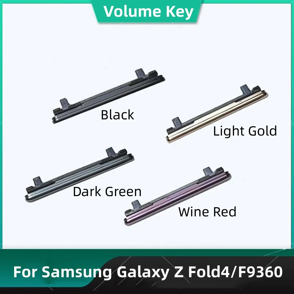 1 Pcs Side Volume Button For Samsung Galaxy Z Fold4/F9360 Repair Accessory Mobile Phone Replacement Parts Volume Key