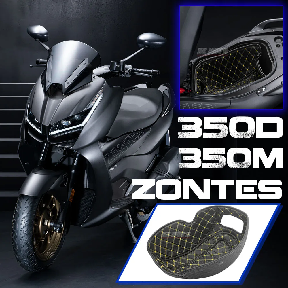 

Accessories Motorcycle FOR ZONTES ZT350 350D 350M Rear Trunk Cargo Liner Protector Seat Bucket Pad 310 M 350 D 125D