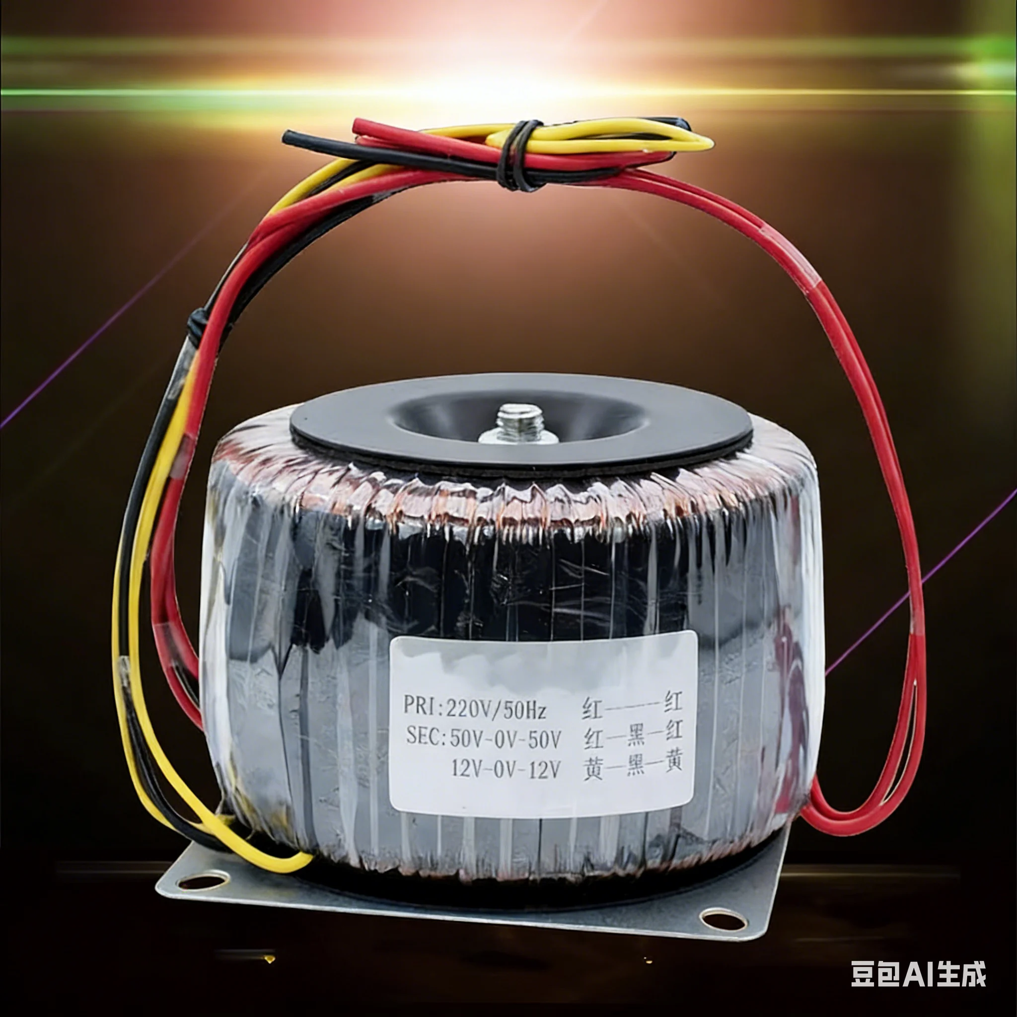 Transformateur toroïdal 800W 43V 220V à 12V 24V 48V 50V, alimentation électrique AC220 DC2500V