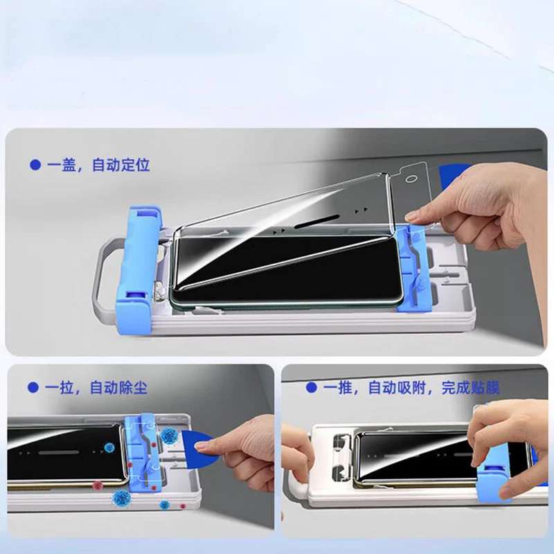 Para OPPO Find N6 FindN6 Vidrio Templado de Pegado Completo Protector de Pantalla Sin Polvo Premium Herramienta de Instalación Fácil 5