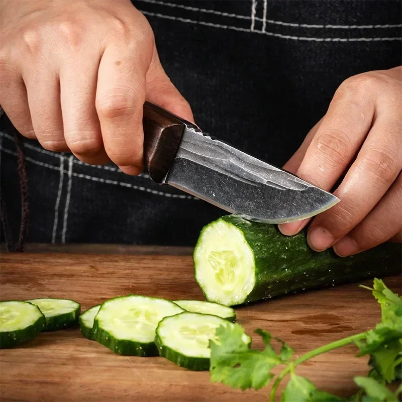 Boning Slicing Knife Cleaver Meat Fruit Vegetables Kitchen Knive Sharp Blade Chef Cooking Utility Knife Stainless Steel Blade