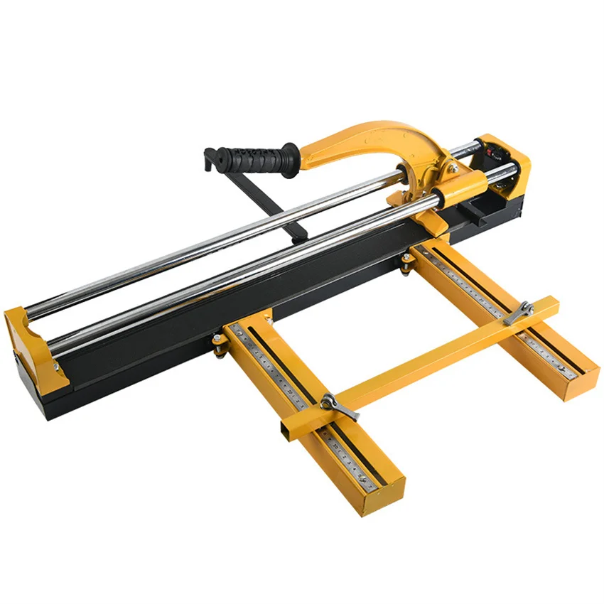 Manual tile cutting machine Laser positioning double pole tool 400# Home portable dustless stone floor tile push knife