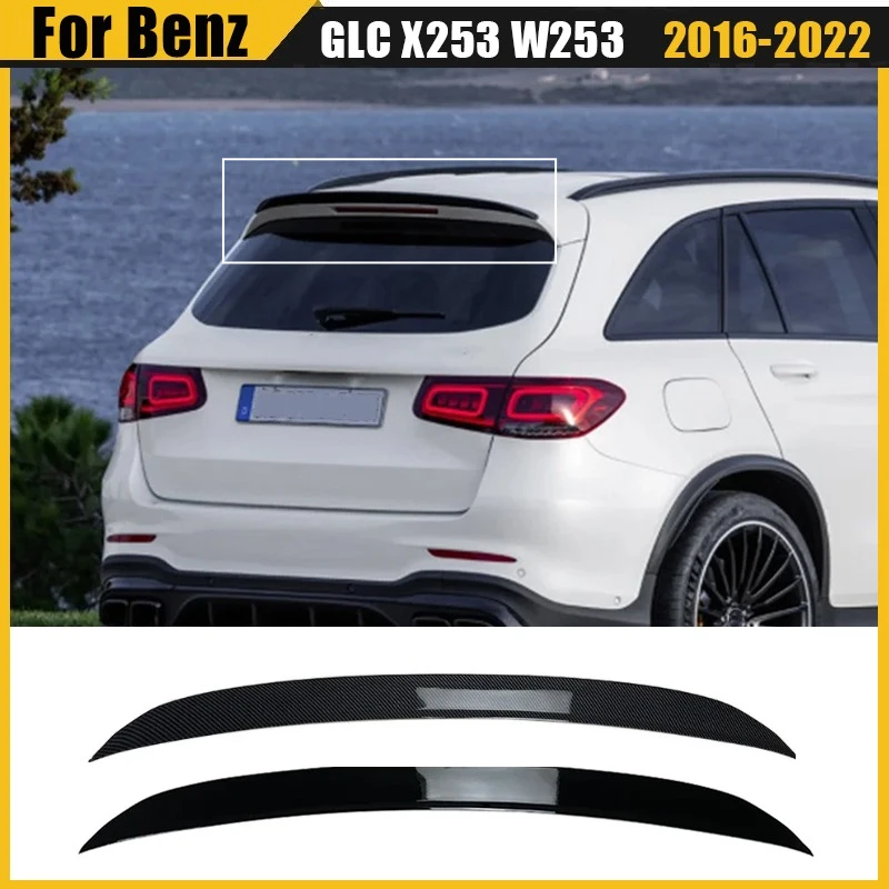 

For Benz GLC X253 W253 GLC43 GLC63 GLC200 GLC260 GLC300 2016 2017 2018 2019 2020 2021 2022 Car Rear Spoiler Wing Trunk Lip