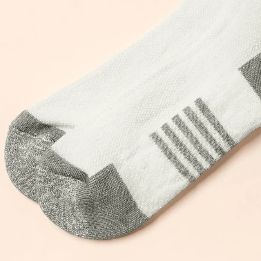 Men's Performance Cotton Moisture Control Socks Athletic Crew Breathable 6 Pairs